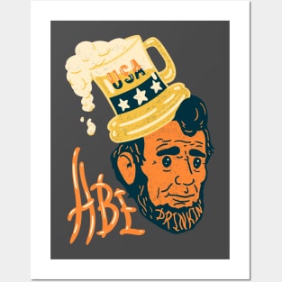 Abe Drinkin Posters and Art